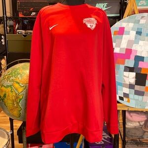 Nike Red Sweatshirt